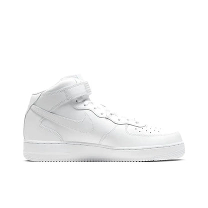 Nike Air Force 1 07 Men Skateboarding Shoes Mid Top Outdoor Fabric Synthetic Leather Designer Shoes