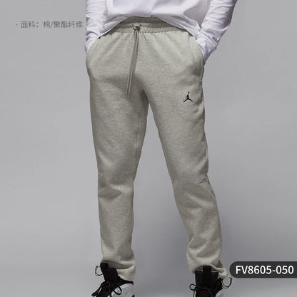 Nike Official Genuine JORDAN Men's Sport Basketball Breathable Knit Long Pants FV8605-050