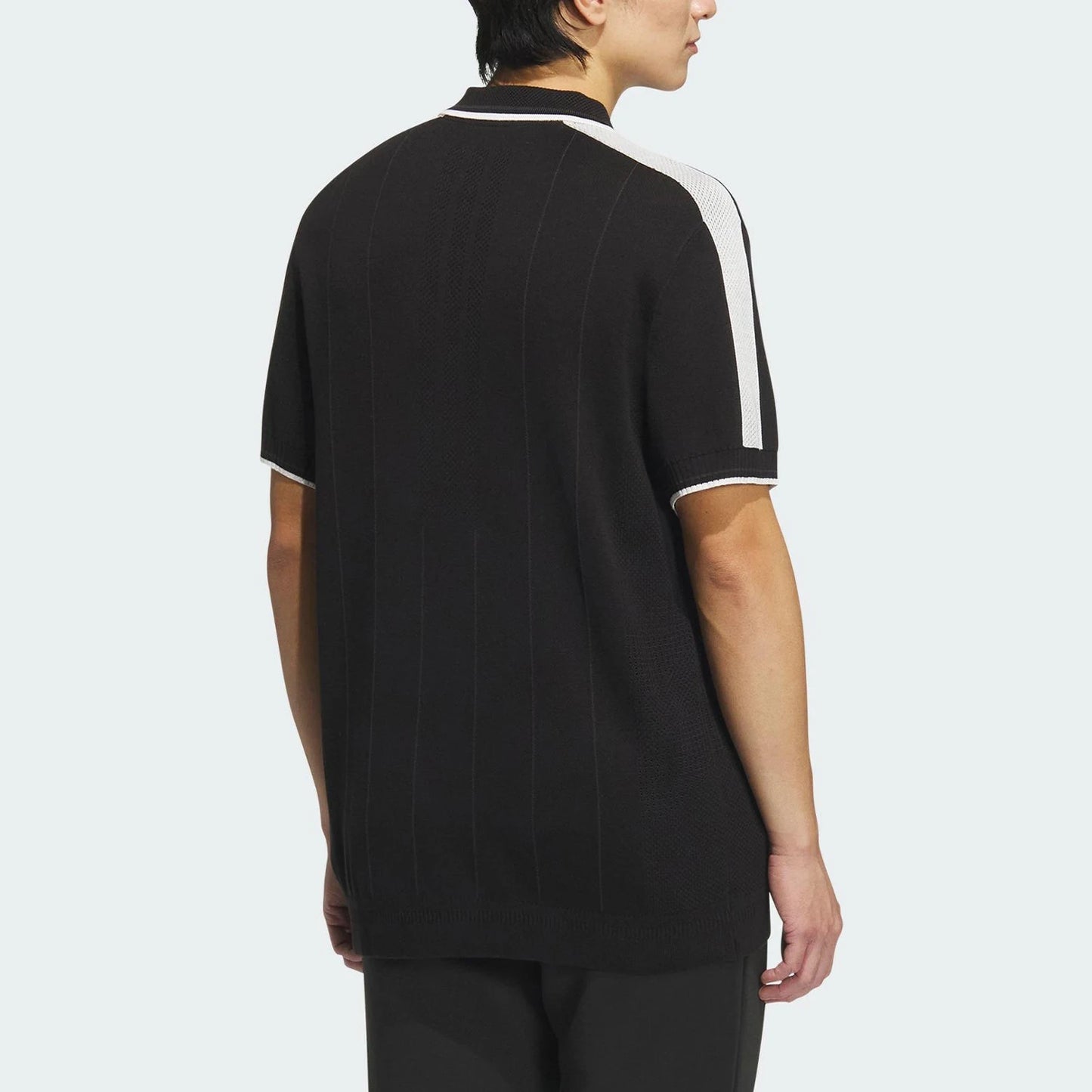 Adidas genuine summer new men's golf knitted polo shirt JG1359