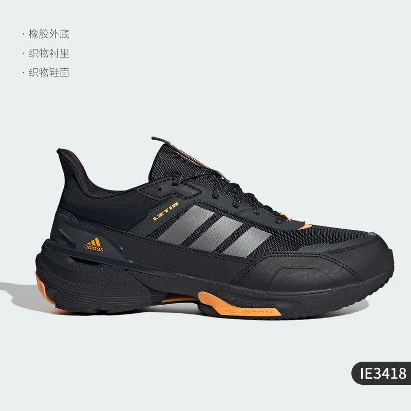 Adidas official genuine men's and women's simple, wear-resistant, cushioned, breathable and casual running shoes IE3418