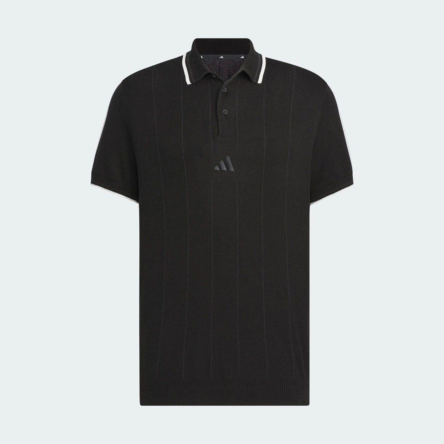Adidas genuine summer new men's golf knitted polo shirt JG1359