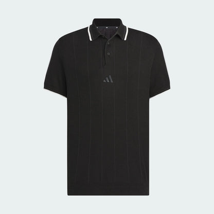 Adidas genuine summer new men's golf knitted polo shirt JG1359