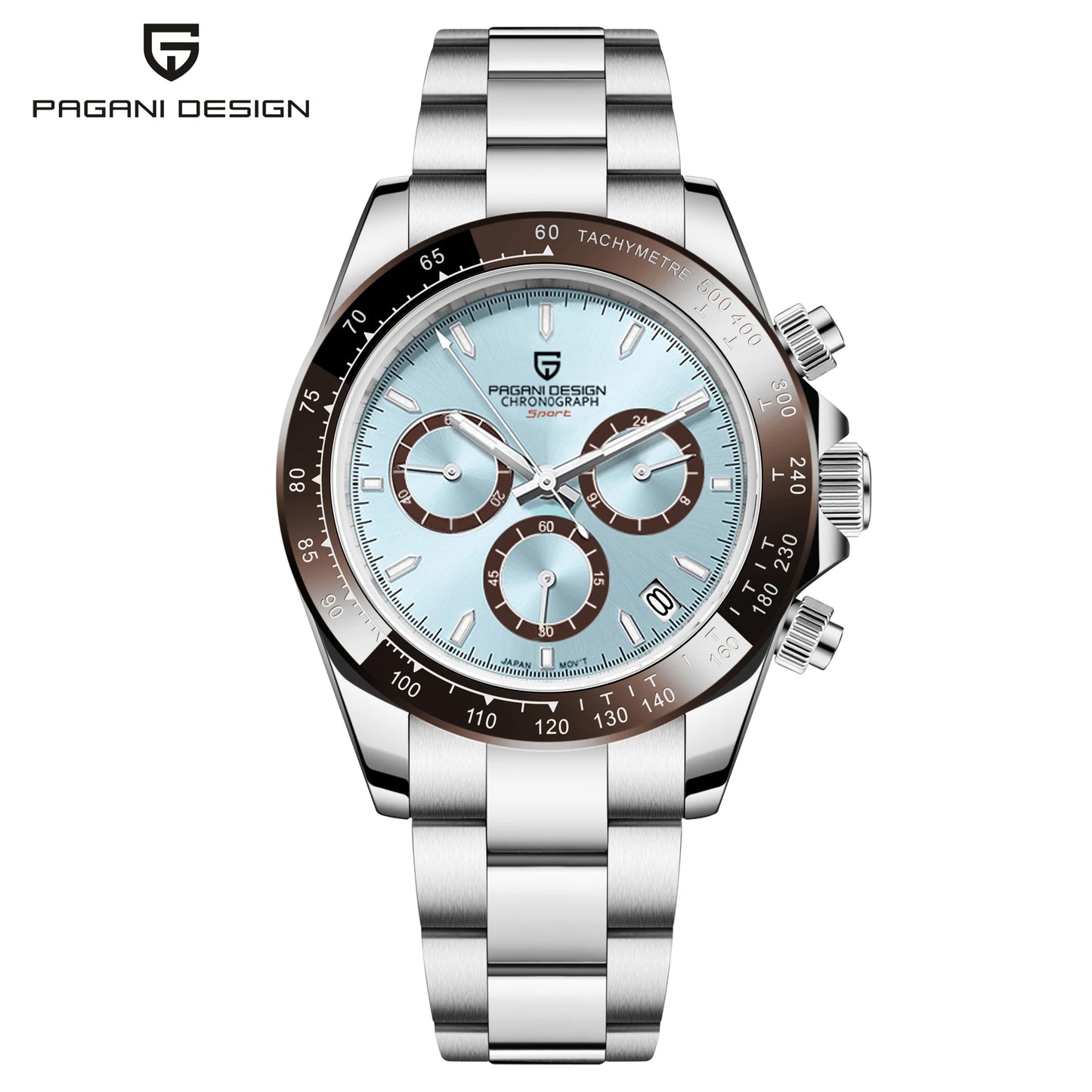 PAGANI DESIGN 2023 New Black Mens Watches Brand Luxury Quartz Watch For Men Chronograph Sports Waterproof Luminous Reloj Hombre