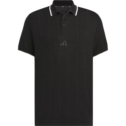 Adidas genuine summer new men's golf knitted polo shirt JG1359